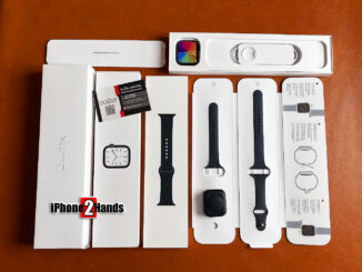 Apple Watch 7 สีดำ 45MM Cellular GPS มือสอง ราคาถูก ประกันยาวๆ 26 พฤศจิกายน 65 ราคาถูก