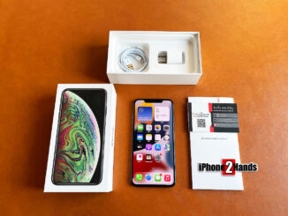 ขาย iPhone XS MAX สีดำ 64gb เครื่องศูนย์ไทย มือสอง ราคาถูก