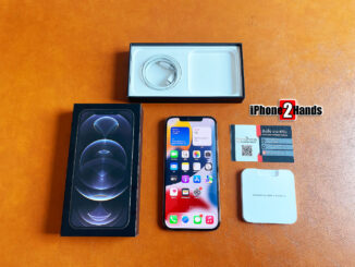 iPhone 12 Pro Max สีดำ 512gb ศูนย์ไทย ครบกล่อง มือสอง ราคาถูก