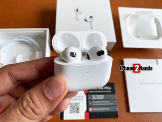 ขาย Airpods 3 เครื่องศูนย์ไทย อุปกรณ์ครบกล่อง ประกันยาวๆ เกือบปี มีนาคม 66 ปีหน้า