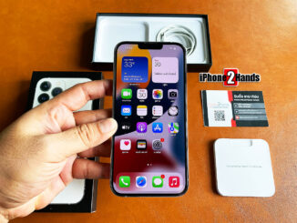 iPhone 13 Pro Max สีทอง 128gb เครื่องศูนย์ไทย ครบกล่อง ประกันยาวๆ ธันวาคม 65 ราคาถูก