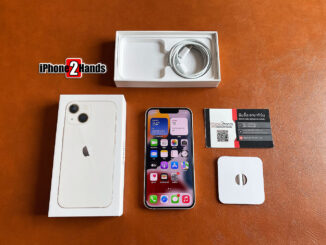 สด ผ่อน iPhone 13 Mini สี Starlight 128gb ศูนย์ไทย ครบกล่อง มือสอง ราคาถูก ประกันเหลือ