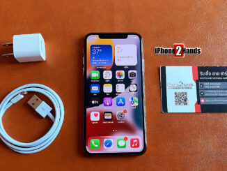 สด ผ่อน วางดาวน์ iPhone XS สีทอง 64gb เครื่องศูนย์ไทย มือสอง ราคาถูก น่าใช้งาน
