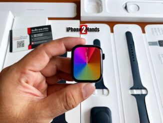 Apple Watch 7 สีดำ 45MM GPS ศูนย์ไทย ครบกล่อง ประกันยาวๆ พฤศจิกายน 65 ราคาถูกมาก