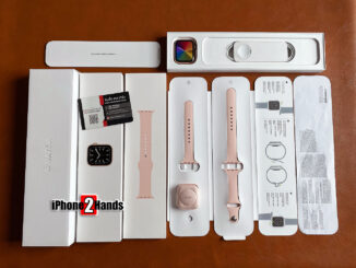 Apple Watch 6 สีทอง 44MM GPS ศูนย์ไทย อุปกรณ์ครบกล่อง มือสอง ราคาถูก ประกันเหลือ