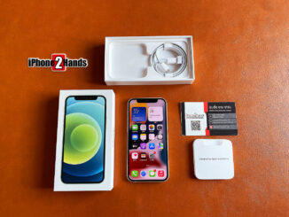 iPhone 12 Mini สีเขียว 128gb ศูนย์ไทย ครบกล่อง มือสอง ราคาถูก