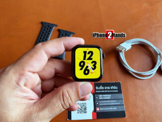 ขาย Apple Watch SE สีดำ 44MM GPS Nike เครื่องศูนย์ไทย มือสอง ราคาถูก