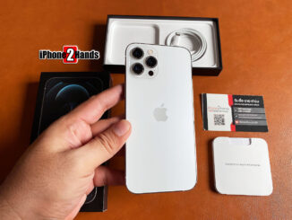 iPhone 12 Pro Max สี Silver 512gb ตัว TOP สุด ศูนย์ไทย ครบกล่อง มือสอง ราคาถูก สภาพดีมาก