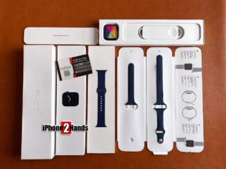 Apple Watch 6 สีน้ำเงิน 44MM GPS ศูนย์ไทย ครบกล่อง มือสอง ราคาถูก ประกันเหลือ