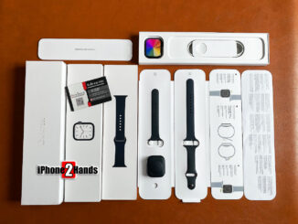 Apple Watch 7 สีดำ 45MM GPS ศูนย์ไทย อุปกรณ์ครบกล่อง ประกันเหลือ ราคาถูก