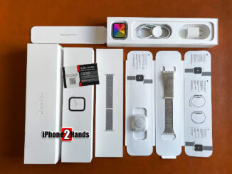 Apple Watch 4 สี Silver 44MM GPS เครื่องศูนย์ไทย อุปกรณ์ครบกล่อง มือสอง ราคาถูก