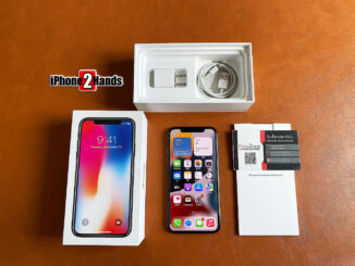 iPhone X สีดำ 256gb เครื่องศูนย์ไทย มือสอง ราคาถูก