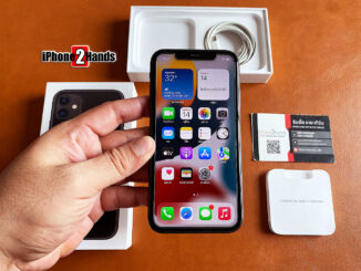 iPhone 11 สีดำ 64gb ศูนย์ไทย อุปกรณ์ครบกล่อง มือสอง ประกันเหลือ ราคาถูก
