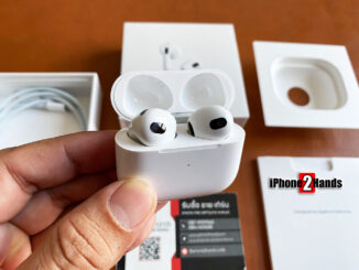 Airpods 3 ศูนย์ไทย อุปกรณ์ครบกล่อง มือสอง ประกันยาวๆ 26 มกราคม 66 ราคาถูก