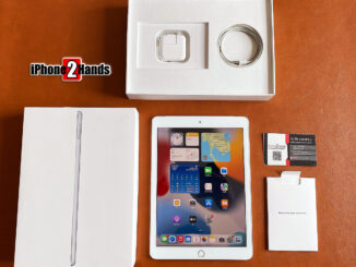 iPad 6 สี Silver 32gb Cellular Wifi ศูนย์ไทย อุปกรณ์ครบกล่อง มือสอง ราคาถูก
