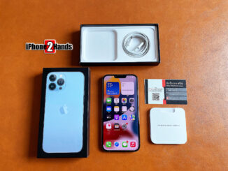 iPhone 13 Pro Max สีฟ้า 256GB Wifi ศูนย์ไทย ครบกล่อง ประกันยาวๆ พฤศจิกายน 65 ราคาถูก