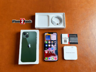 iPhone 13 สีเขียว 128gb เครื่องศูนย์ไทย อุปกรณ์ครบกล่อง ประกันยาวๆ 11 เดือน ราคาถูก