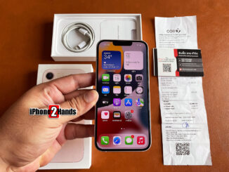 iPhone 13 สีชมพู 128gb ศูนย์ไทย อุปกรณ์ครบกล่อง ประกันยาวๆ กุมภาพันธ์ 66 ปีหน้า ราคาถูก