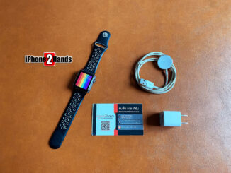 ขาย Apple Watch 3 สีดำ 38MM GPS เครื่องศูนย์ไทย มือสอง ราคาถูก