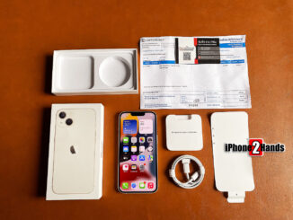 iPhone 13 สี Starlight 128gb มือ 1 อายุ 6 วัน ประกันยาวๆ 23 สิงหา 66 พร้อมใบเสร็จ ราคาถูก