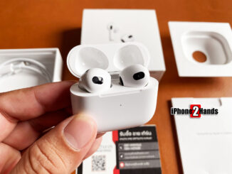 ขาย AirPods 3 เครื่องศูนย์ iStudio อุปกรณ์ครบกล่อง ประกันเหลือ เมษายน 66 ปีหน้า ราคาถูก