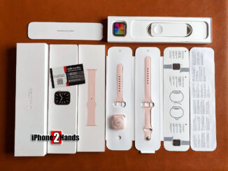 Apple Watch 6 สีชมพู 40MM GPS เครื่องศูนย์ไทย อุปกรณ์ครบกล่อง มือสอง ราคาถูก