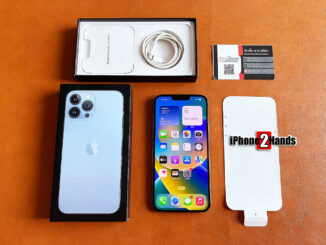 iPhone 13 Pro Max สี Sierra Blue 256gb ศูนย์ไทย ประกันยาวๆ มิถุนายน 66 ปีหน้า ราคาถูกมาก