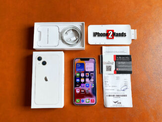 iPhone 13 Mini สี Starlight 128gb เครื่องศูนย์ไทย ประกันยาวๆ มีนาคม 66 พร้อมใบเสร็จ ราคาถูก