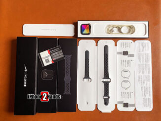 Apple Watch SE สีดำ Nike 44MM GPS เครื่องศูนย์ไทย อุปกรณ์ครบกล่อง มือสอง ราคาถูก
