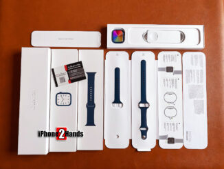 Apple Watch S7 สีน้ำเงิน 41MM Cellular GPS มีประกัน Apple Care+ ยาวๆอีก 16 เดือน สุดคุ้มเลย