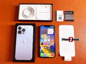 iPhone 13 Pro สี Sierra Blue 256gb ศูนย์ไทย ครบกล่อง ประกันยาวๆ ธันวาคม 65 ราคาถูก