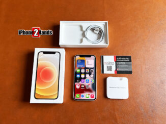 iPhone 12 Mini สี Starlight 64gb ศูนย์ไทย อุปกรณ์ครบกล่อง มือสอง ราคาถูก สภาพนางฟ้า