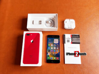 ขาย iPhone 8 Plus สีแดง 64gb เครื่องศูนย์ไทย อุปกรณ์ครบกล่อง มือสอง ราคาถูก