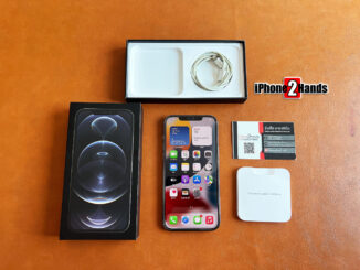 ขาย iPhone 12 Pro Max สีดำ 128gb ศูนย์ไทย อุปกรณ์ครบกล่อง มือสอง ราคาถูก