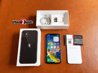 ขาย iPhone 11 สีดำ 64gb เครื่องศูนย์ไทย อุปกรณ์ครบกล่อง มือสอง ราคาถูก