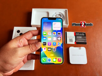 iPhone 13 สี Starlight 256gb ศูนย์ไทย ครบกล่อง ประกันยาวๆ 29 ธันวาคม 65 ราคาถูก