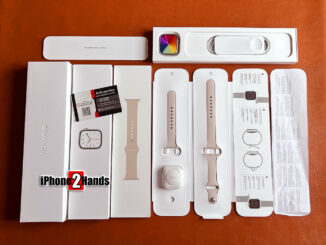 Apple Watch 7 สี Starlight 45MM GPS ศูนย์ไทย ครบกล่อง ประกันยาวๆ 10 เดือน ราคาถูก