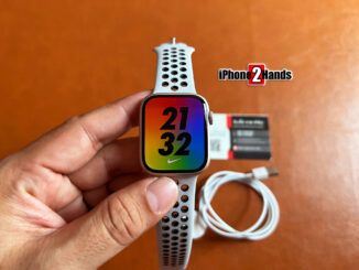 Apple Watch 7 Nike 45MM สี Silver Cellular GPS ศูนย์ไทย ประกันยาวๆ มกราคม 66 ปีหน้า ราคาถูก