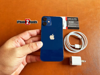 ขาย iPhone 12 Mini สีน้ำเงิน 64gb เครื่องศูนย์ไทย มือสอง ประกันเหลือ ราคาถูก