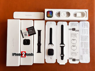 ขาย Apple Watch 5 สีดำ 44MM GPS เครื่องศูนย์ไทย อุปกรณ์ครบกล่อง มือสอง ราคาถูก