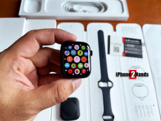 Apple Watch S7 สีดำ GPS 45MM ครบกล่อง มือสอง ประกันยาวๆ ตุลาคม 66 ราคาถูก