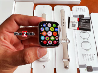 Apple Watch Series 7 สี Starlight 45MM GPS ศูนย์ไทย อุปกรณ์ครบกล่อง ประกันเหลือ ราคาถูก