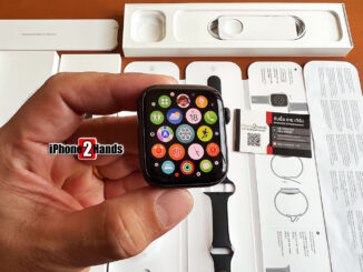 Apple Watch SE สีดำ 44MM GPS ศูนย์ไทย อุปกรณ์ครบกล่อง มือสอง ราคาถูก