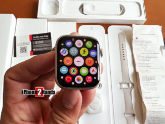 Apple Watch 7 สี Starlight 45MM GPS ประกัน Apple Care+ ยาวๆ มีนา 67 ปีหน้า ราคาถูก