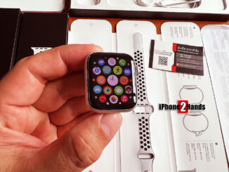 Apple Watch SE Nike 40MM GPS สี Silver ประกันยาวๆ กรกฏาคม 66 ราคาถูก