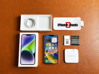 iPhone 14 Plus สีม่วง 128gb ศูนย์ไทย ครบกล่อง มือสอง ประกันเหลือ ราคาถูก