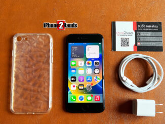 iPhone SE 3 สีดำ 64gb เครื่องศูนย์ไทย มือสอง ราคาถูก ประกันยาวๆ 26 มกราคม 67 ปีหน้า ราคาถูก