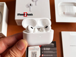 Airpods Pro 2 รุ่นใหม่ล่าสุด ศูนย์ไทย ประกันยาวๆ 11 เดือน ใช้งานไม่กี่ครั้งใหม่สุดๆ