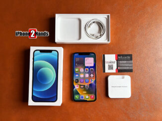 ขาย iPhone 12 สี Blue 128gb เครื่องศูนย์ไทย อุปกรณ์ครบกล่อง มือสอง ราคาถูก