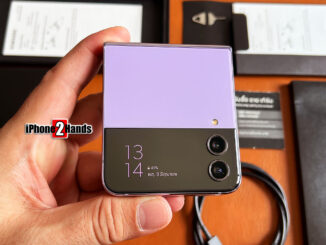 ขาย Samsung Galaxy Z Flip 4 สี Bora Purple 128gb ศูนย์ไทย ประกันเหลือ ราคาถูก